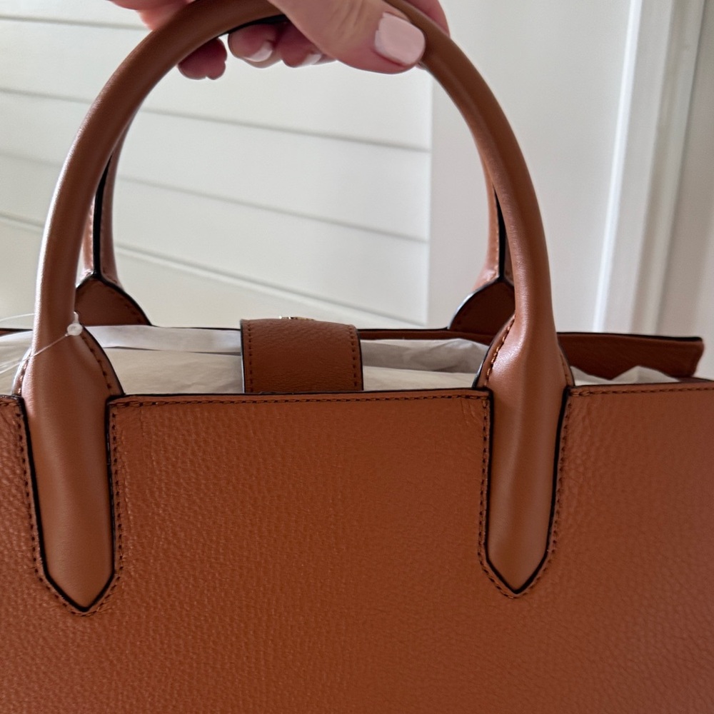 Kate Spade Tan Leather Satchel - Picture 3 of 5